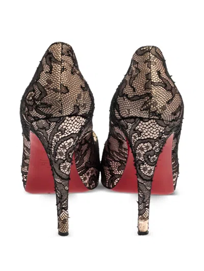 Pre-owned Christian Louboutin 120mm Very Prive Sandals