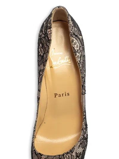 Pre-owned Christian Louboutin 120mm Very Prive Sandals