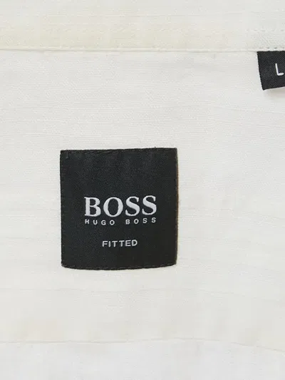 Pre-owned Hugo Boss  Striped Button-up Shirt