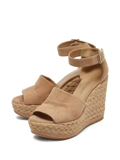 Pre-owned Stuart Weitzman  120mm Wedge Espadrilles