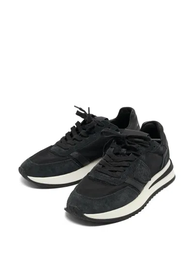 Pre-owned Philippe Model  Tropez 2.1 Suede Panelled Sneakers
