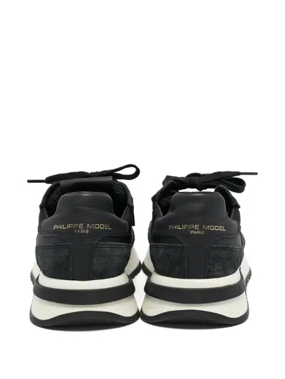 Pre-owned Philippe Model  Tropez 2.1 Suede Panelled Sneakers