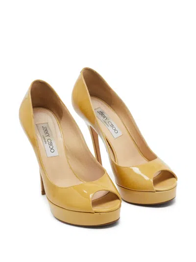 Pre-owned Jimmy Choo 125mm Leather Pumps