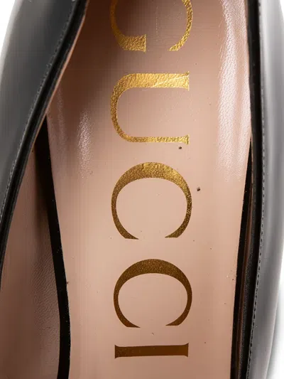 Pre-owned Gucci High-shine Pointed-toe Pumps