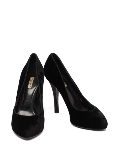 Pre-owned Dolce & Gabbana 125mm Suede Heeled Pumps