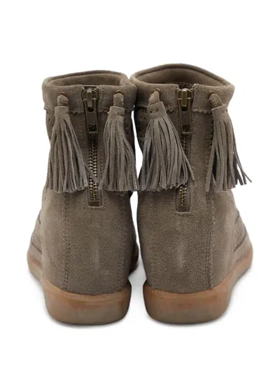 Pre-owned Isabel Marant Vintage  75mm Perforated Ankle Boots
