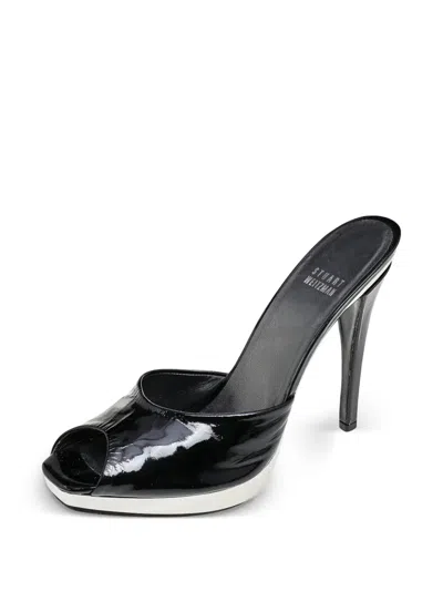 Pre-owned Stuart Weitzman  120mm Peep-toe Platform Heels