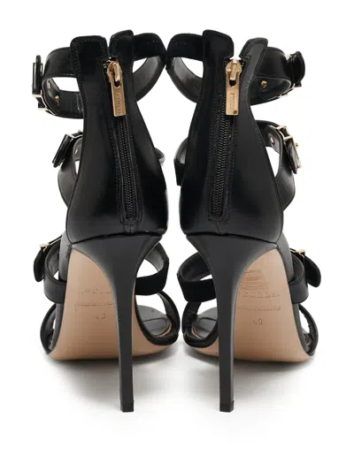 Pre-owned Le Silla  110mm Minerva Strappy Sandals