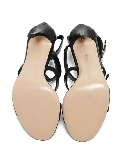 Pre-owned Le Silla  110mm Minerva Strappy Sandals