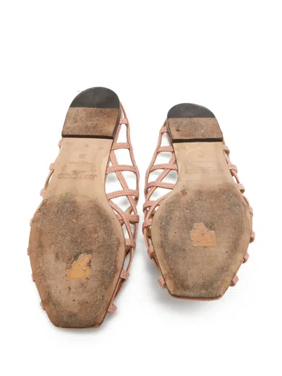 Pre-owned Jimmy Choo Sai Flat Sandals