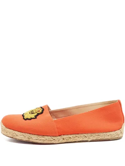 Pre-owned Christian Louboutin Canvas Espadrilles