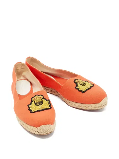 Pre-owned Christian Louboutin Canvas Espadrilles