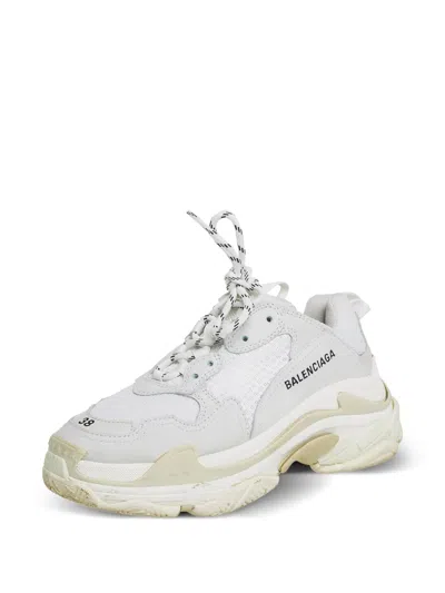 Pre-owned Balenciaga Triple S Chunky-sole Sneakers