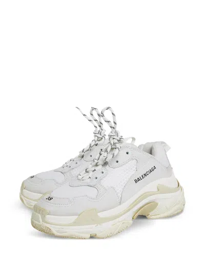 Pre-owned Balenciaga Triple S Chunky-sole Sneakers