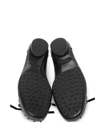 Pre-owned Tod's Vintage  Studded Ballerina Flats