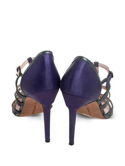 Pre-owned Manolo Blahnik  110mm Cut-out Pumps