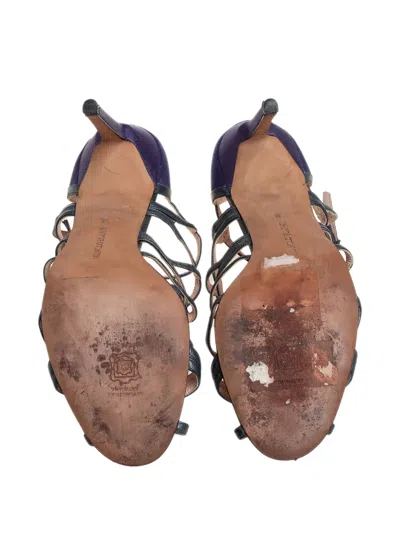 Pre-owned Manolo Blahnik  110mm Cut-out Pumps