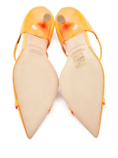 Pre-owned Malone Souliers Transparent Pointed-toe Mules