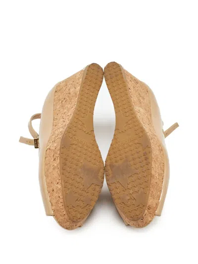 Pre-owned Jimmy Choo 75mm Patent-finish Wedge Pumps