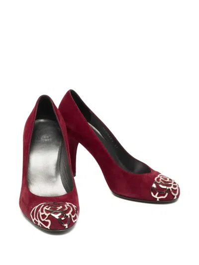 Pre-owned Stuart Weitzman 90mm Rosita Heeled Pumps