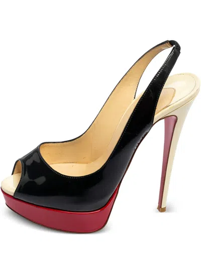 Pre-owned Christian Louboutin 150mm Colour-block Sandals