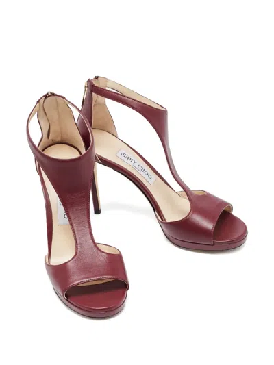 Pre-owned Jimmy Choo 110mm Lana Sandals