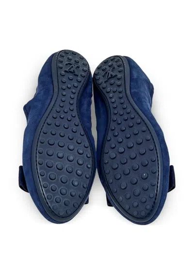 Pre-owned Louis Vuitton Suede Ballet Flats