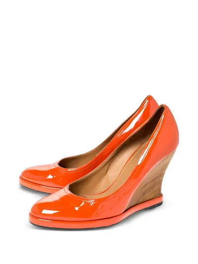 Pre-owned Ferragamo 105mm Leather Pumps