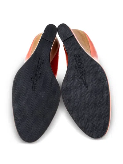 Pre-owned Ferragamo 105mm Leather Pumps