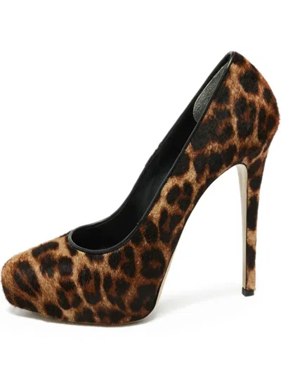 Pre-owned Le Silla Leopard-print Stiletto Heels