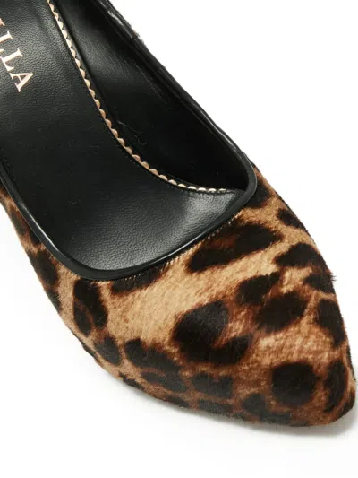 Pre-owned Le Silla Leopard-print Stiletto Heels