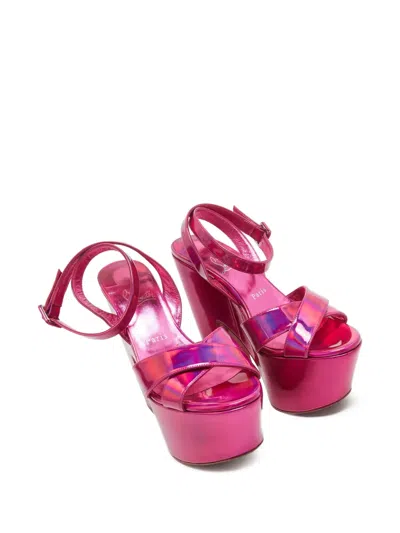 Pre-owned Christian Louboutin 150mm Superyaz Sandals