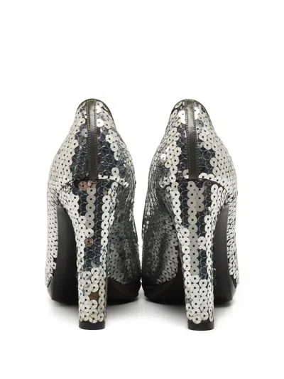 Pre-owned Miu Miu 110mm Sequin-embellished Pumps