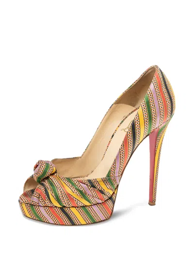 Pre-owned Christian Louboutin 140mm Greissimo Pumps