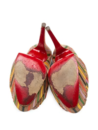 Pre-owned Christian Louboutin 140mm Greissimo Pumps