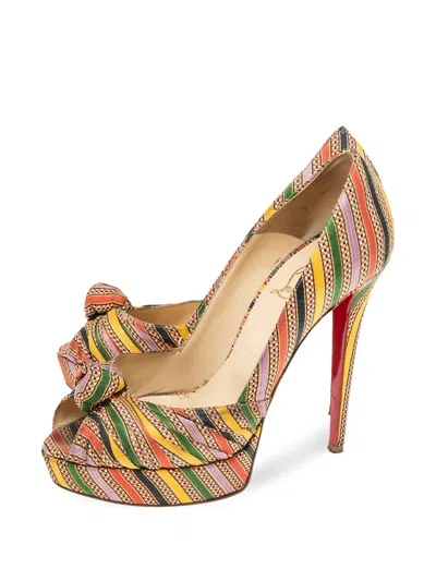 Pre-owned Christian Louboutin 140mm Greissimo Pumps