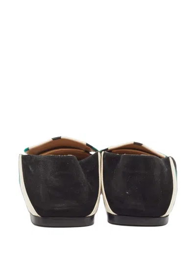 Pre-owned Sergio Rossi Vintage  Geometric-pattern Ballet Flats