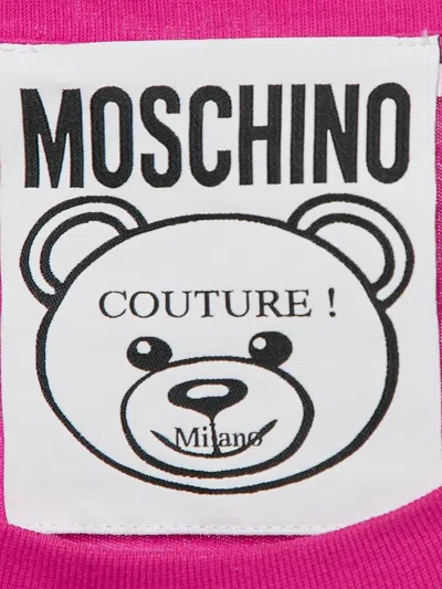 Pre-owned Moschino Polo Bear-print T-shirt