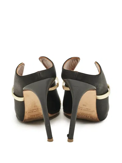 Pre-owned Malone Souliers  110mm Maureen Pointed-toe Mules