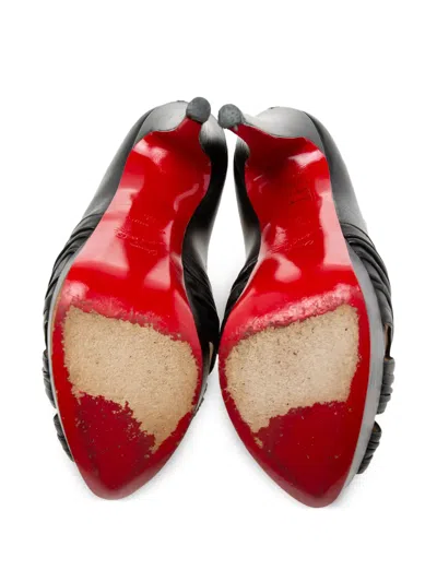 Pre-owned Christian Louboutin 155mm Aborina Pumps