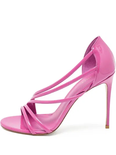 Pre-owned Le Silla Cross-strap Heeled Sandals