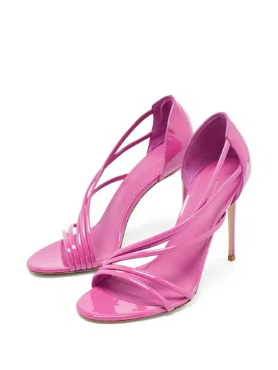 Pre-owned Le Silla Cross-strap Heeled Sandals