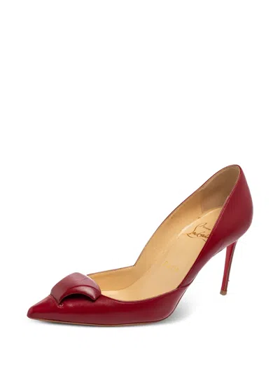 Pre-owned Christian Louboutin 80mm Leather Pumps