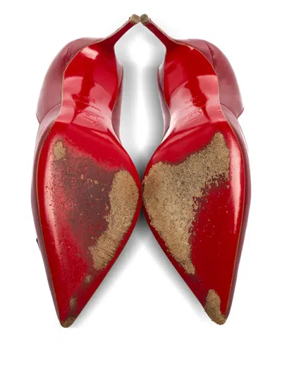Pre-owned Christian Louboutin 80mm Leather Pumps