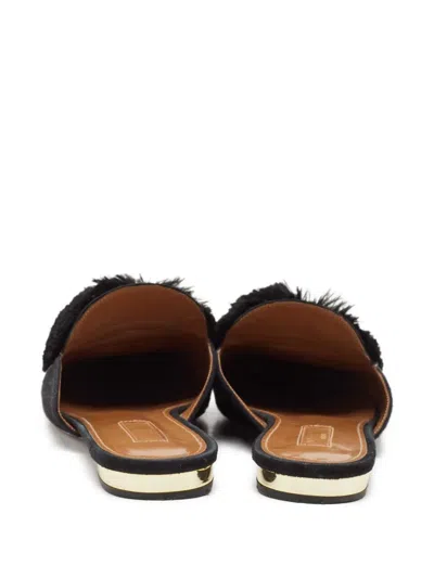 Pre-owned Aquazzura Powder Puff Pointed-toe Mules