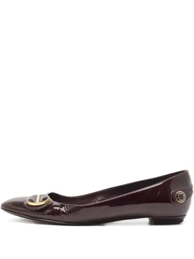 Pre-owned Louis Vuitton Sloane Ballet Flats