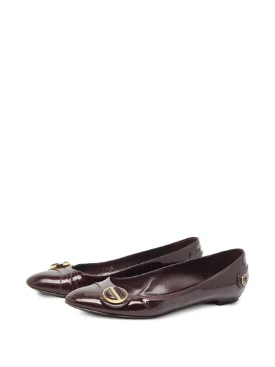 Pre-owned Louis Vuitton Sloane Ballet Flats