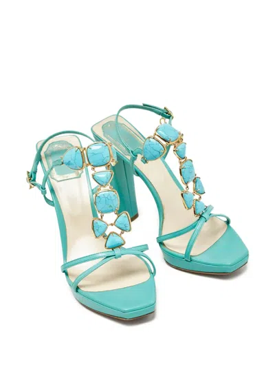 Pre-owned Dior 120mm Embellished-strap Sandals