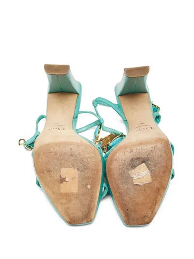 Pre-owned Dior 120mm Embellished-strap Sandals