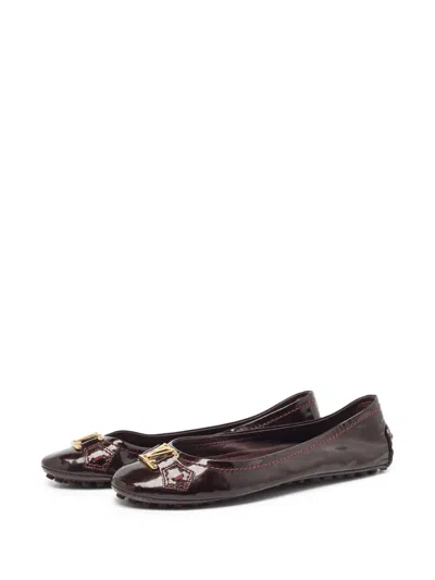 Pre-owned Louis Vuitton Embellished Ballet Flats